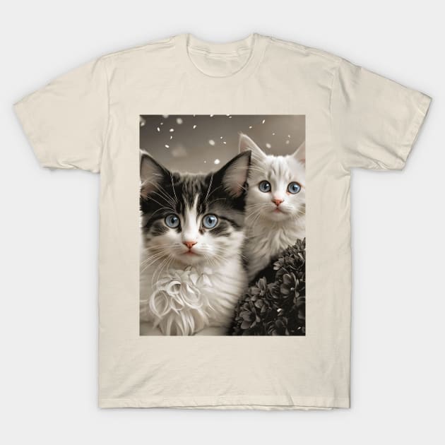 Gorgeous Cute Kittens & Cats T-Shirt by PlanetMonkey